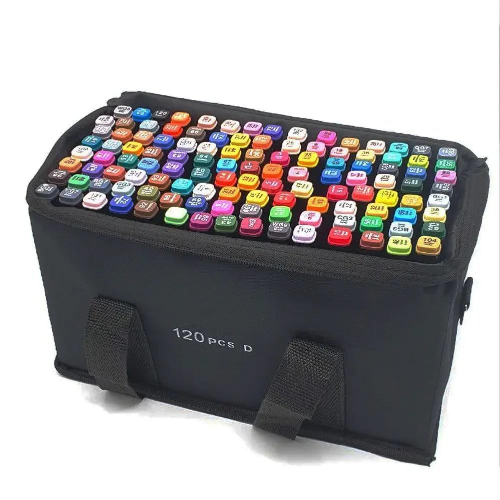 Набір двосторонніх маркерів Touch 120 шт. Різнокольоровий (73535735735)