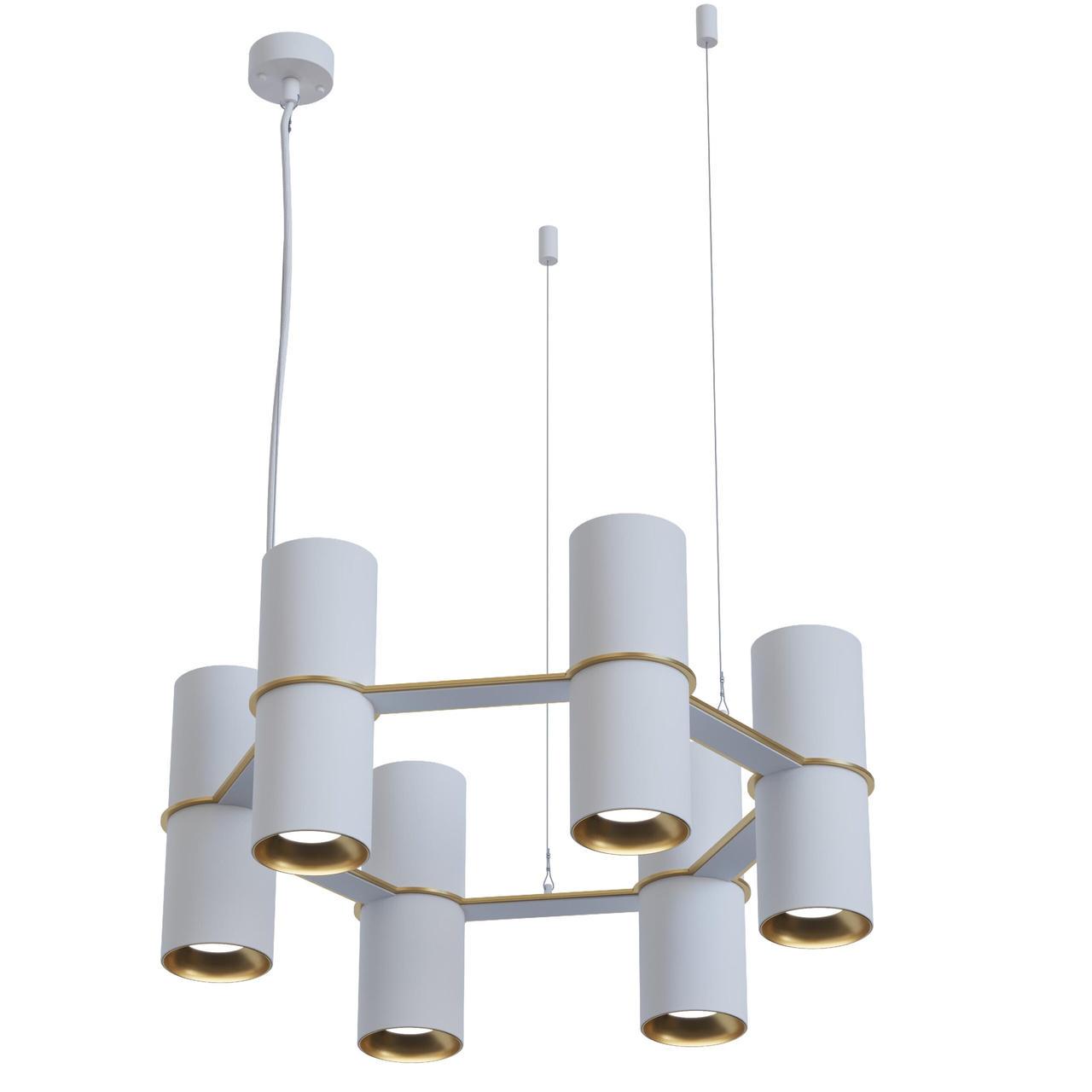 Люстра Pikart Lights Bino 12M 29191 Золотой/Белый (1692308816)