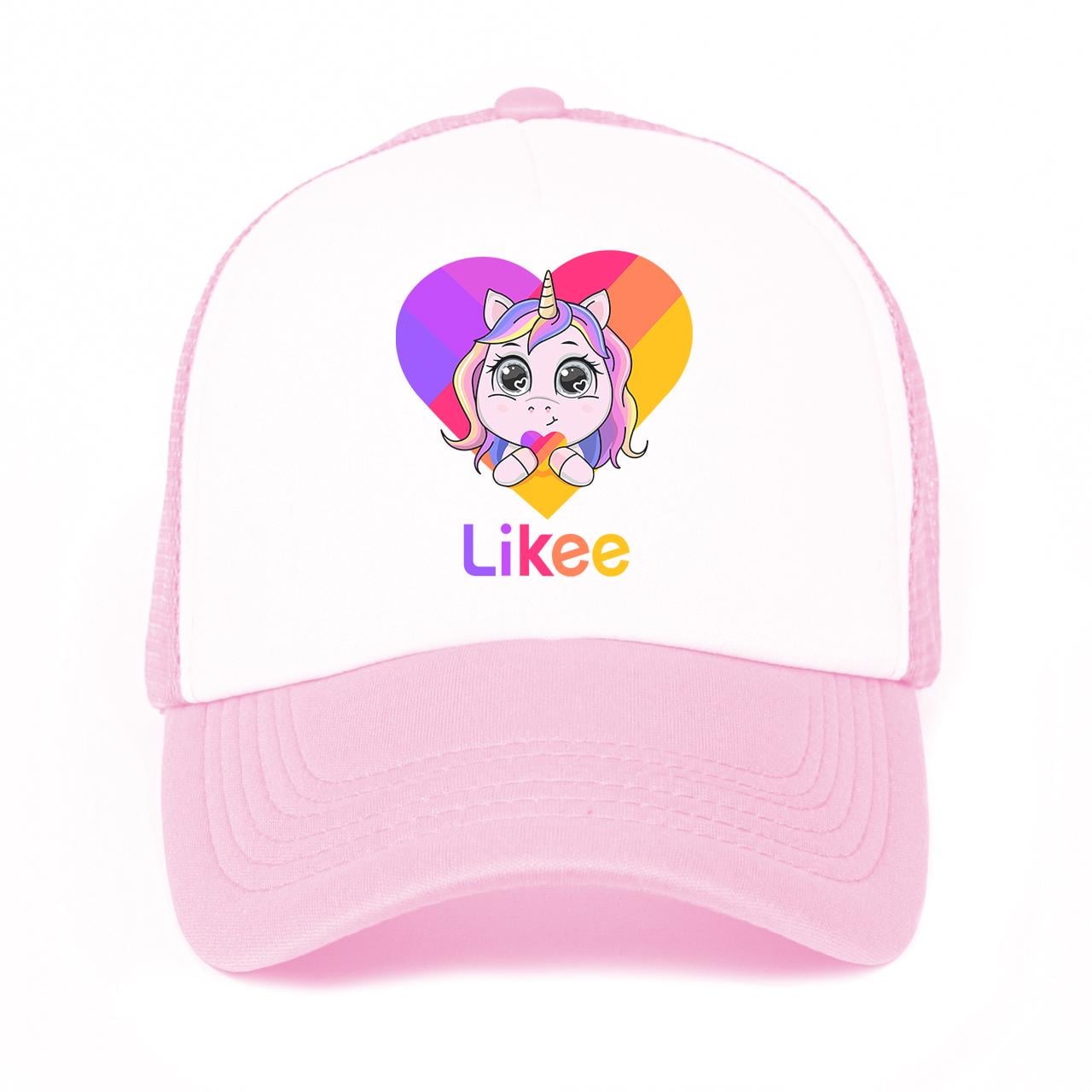 Кепка тракер детская Likee Unicorn Розовый (33404-1593-PK)