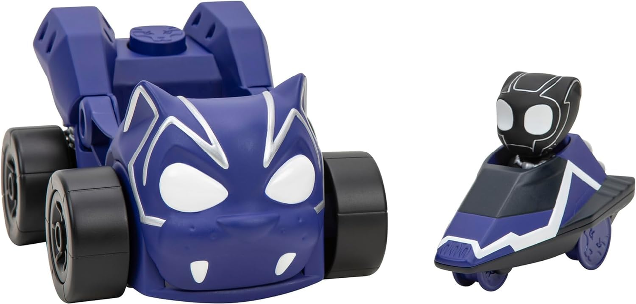 Машина-трансформер Jazwares Spidey и его удивительные друзья с фигуркой Черная пантера Марвел (2816342540) - фото 2 Машина-трансформер Jazwares Spidey и его удивительные друзья с фигуркой Черная пантера Марвел (2816342540) - фото 2