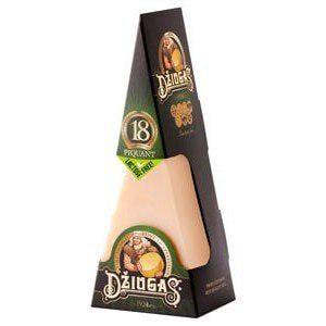 Сир твердий Dziugas Piquant 18 міс 40% 180 г (13356555)