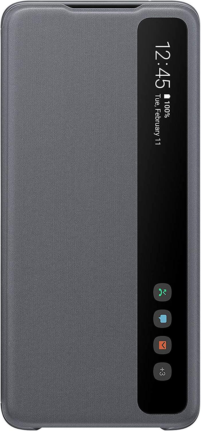 Смарт чехол книжка Samsung Galaxy S20 Ultra 5G SM-G988 S-View Flip Cover Grey Серый