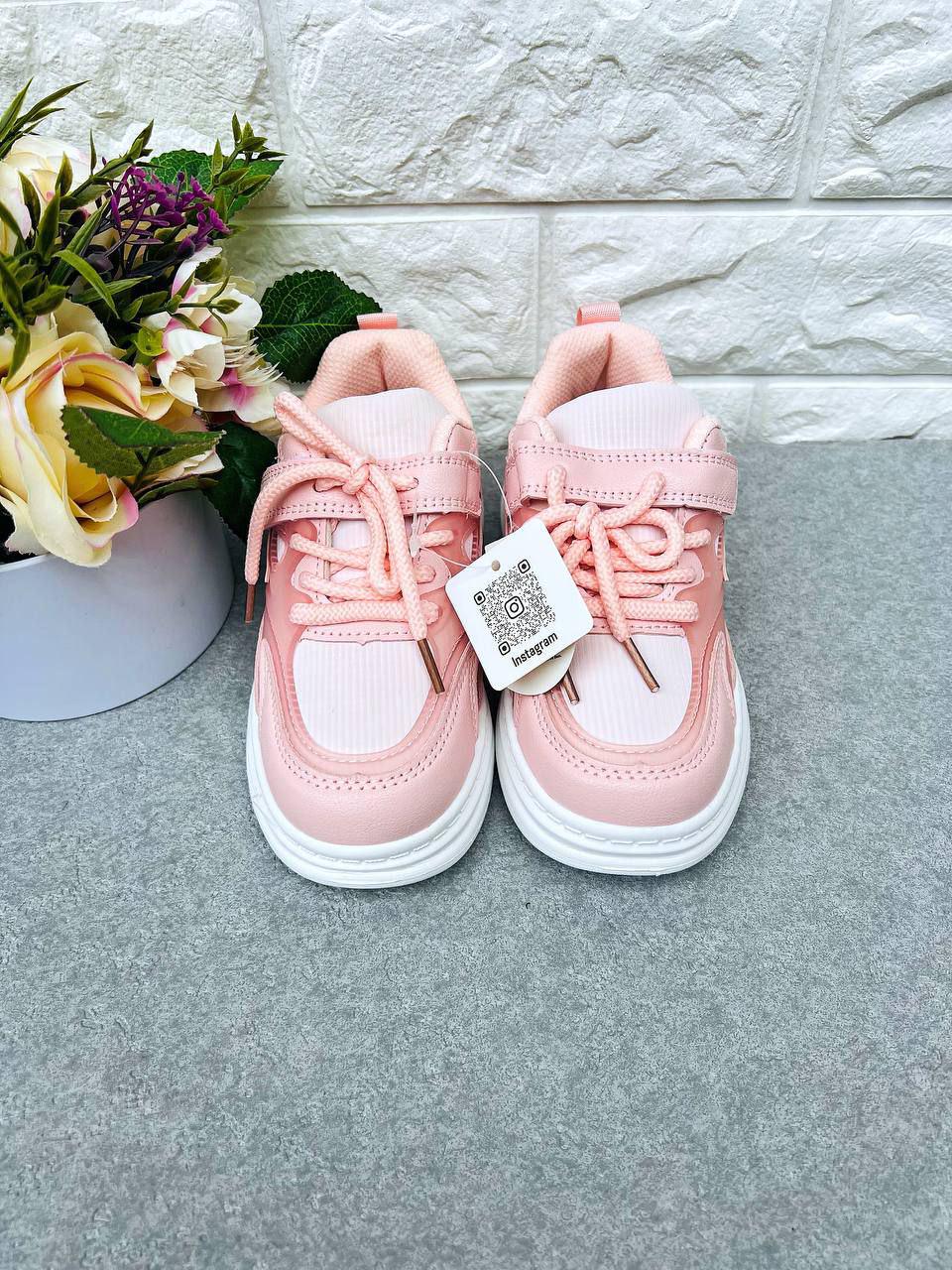 Кросівки для дівчинки ТОМ.М 1656 р. 27 17,5 см Рожевий (1656-1) - фото 3 Кросівки для дівчинки ТОМ.М 1656 р. 27 17,5 см Рожевий (1656-1) - фото 3