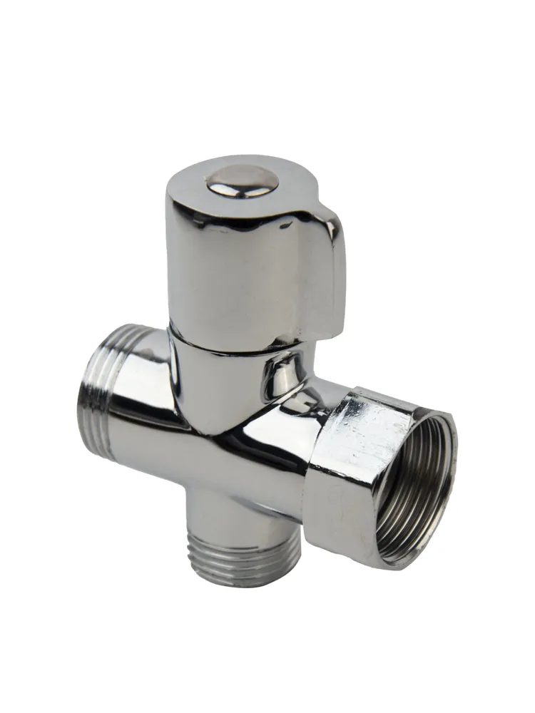 Перемикач для душу девіатор G-FERRO LUNA OL0018 латунь (18826908) - фото 3