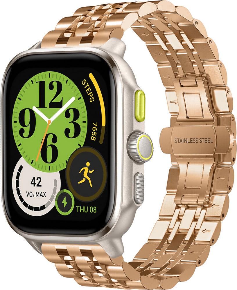 Ремешок металлический Spinye для Amazfit Cheetah Square Rose Gold (38508-27)