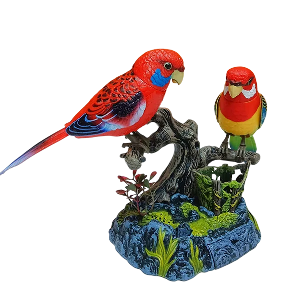 Попугаи декоративные Красный (D00640-1)