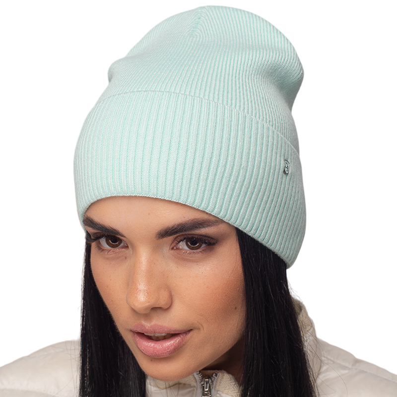 Шапка Leks ОРСА одинарна утеплена флісом на манжеті One size М'ятний (127856)