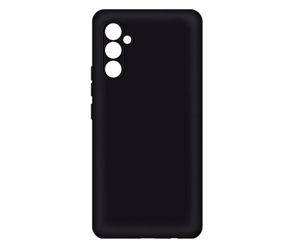 Матовый чехол накладка Silicone Matted для Samsung Galaxy A14 Черный