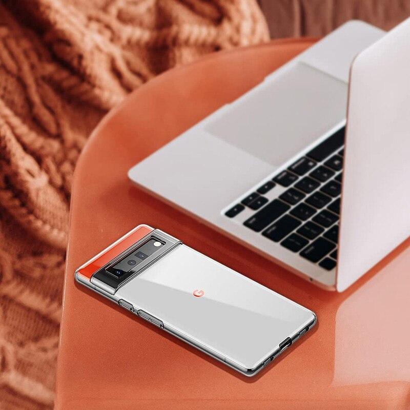 Прозрачный силиконовый чехол для Google Pixel 6 Pro - фото 6 Прозрачный силиконовый чехол для Google Pixel 6 Pro - фото 6