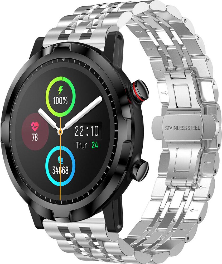 Браслет металлический Spinye для Haylou Smart Watch RT LS05S Silver (28962-59)