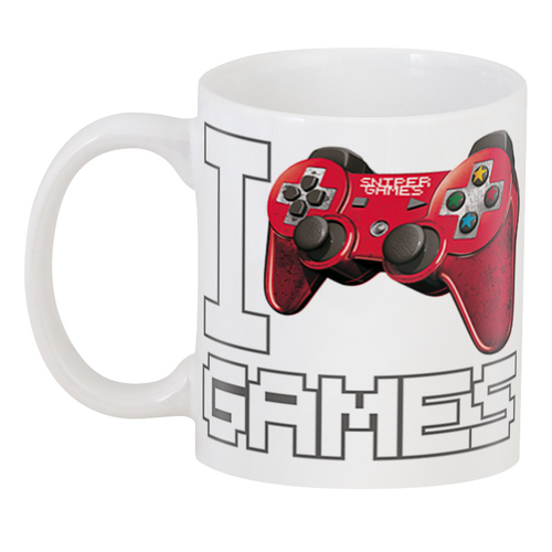 Чашка GeekLand I Love Games 330 мл (CP 03.367)