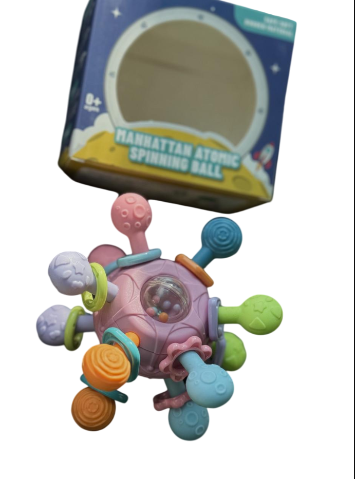 Іграшка для малюків сенсорна іграшка-куб для малюків з силіконовими деталями (22)