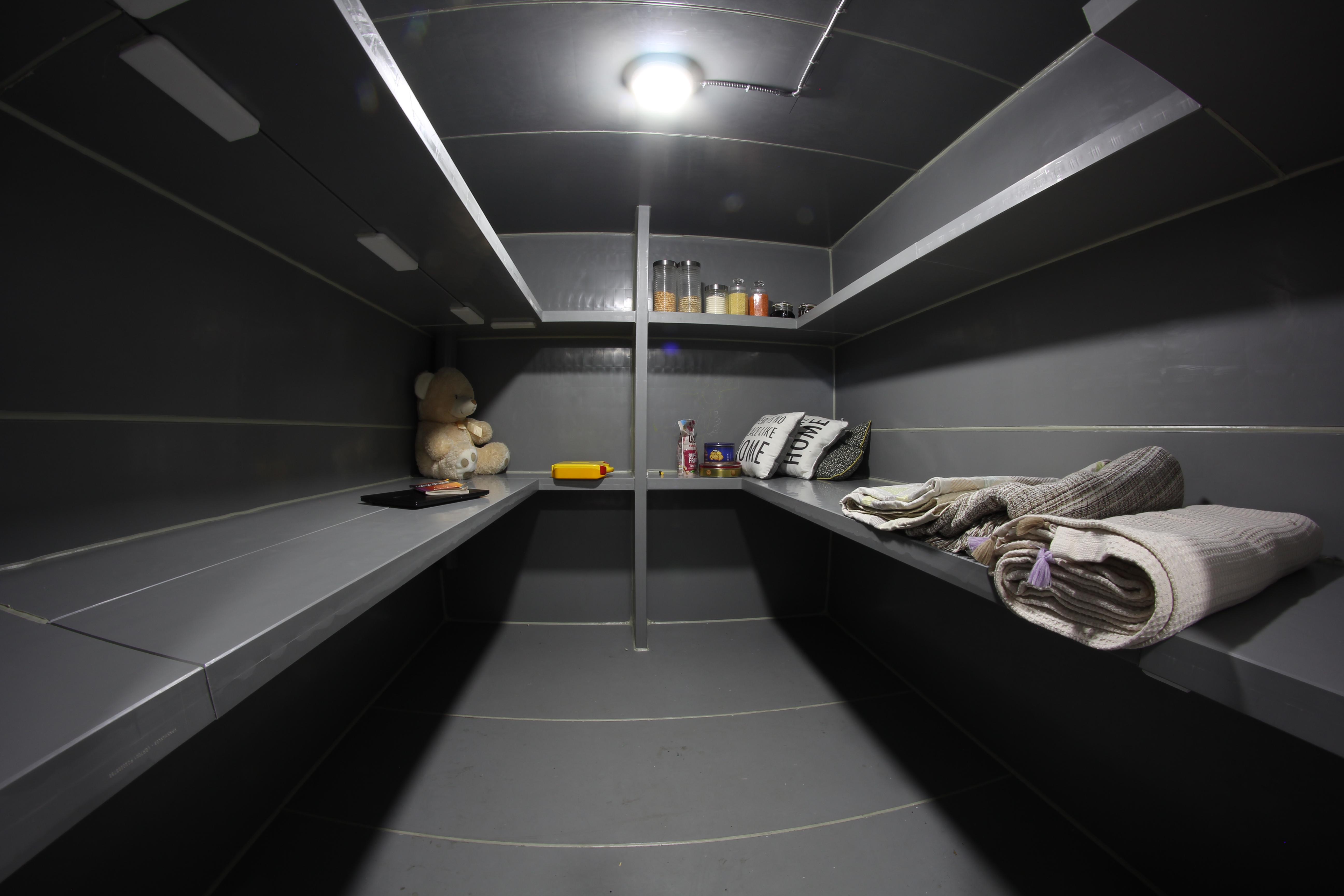 Укриття модульне підземне Shelter Paneltim для приватного використання двокімнатне з вертикальним входом 2000x5200x2100 мм - фото 8