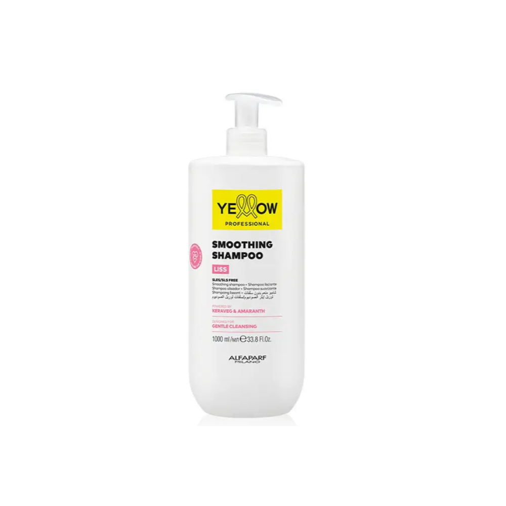 Шампунь для вирівнювання волосся Yellow Liss Shampoo 1000 мл Шампунь для вирівнювання волосся Yellow Liss Shampoo 1000 мл