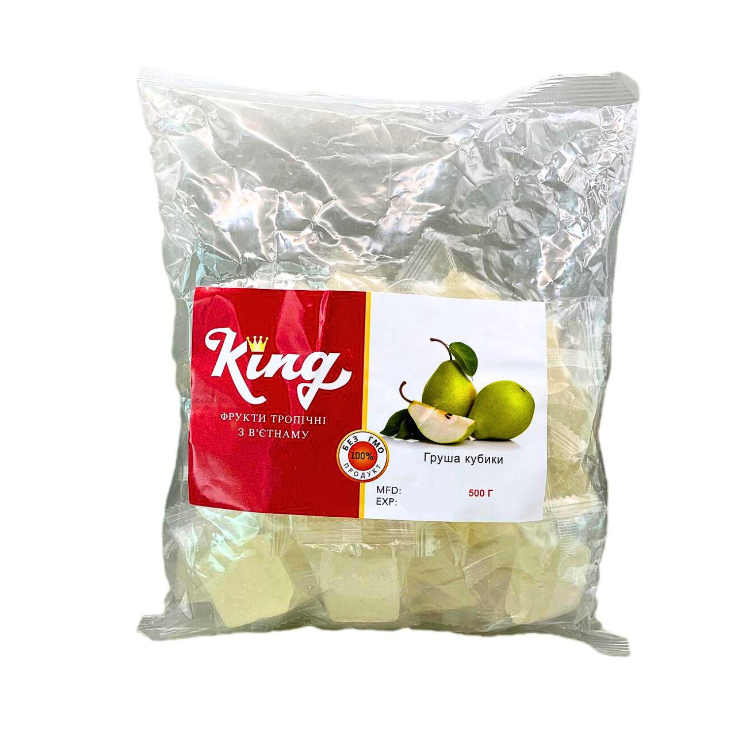Мармелад грушевый King в индивидуальной упаковке 500 г (PM-KIng-500)