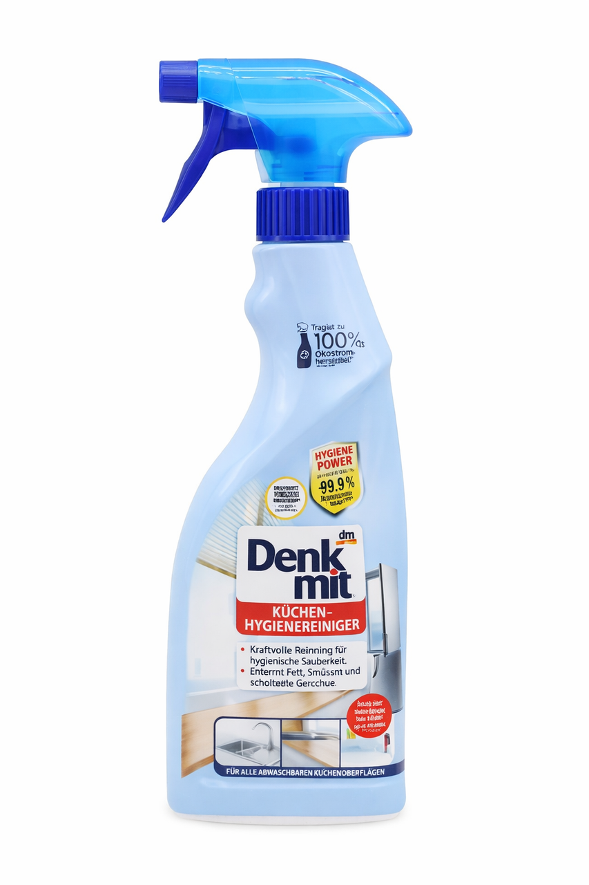Гигиенический спрей для кухни и холодильника Denkmit Küchen-Hygienereiniger 750 мл Гигиенический спрей для кухни и холодильника Denkmit Küchen-Hygienereiniger 750 мл