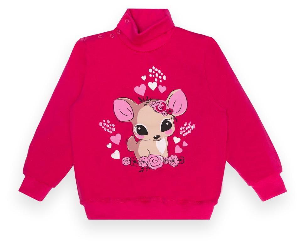 Водолазка детская хлопковая для девочки Gabbi SV-22-2-2 86 см Малиновый (13318) Водолазка детская хлопковая для девочки Gabbi SV-22-2-2 86 см Малиновый (13318)