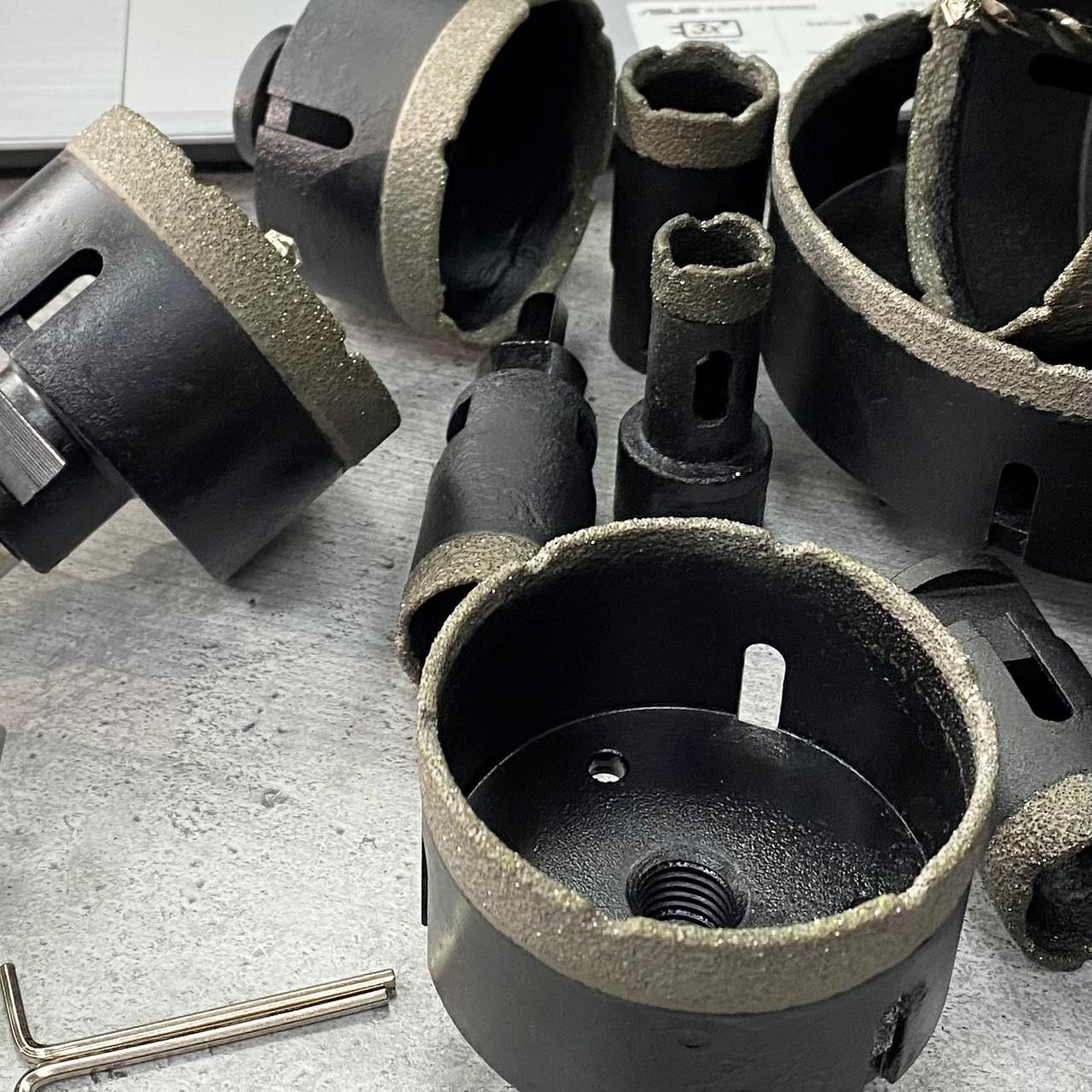 Коронка для плитки/керамогранита TOMAX 45 мм на УШМ/болгарку алмазная (1688136553) - фото 3 Коронка для плитки/керамогранита TOMAX 45 мм на УШМ/болгарку алмазная (1688136553) - фото 3