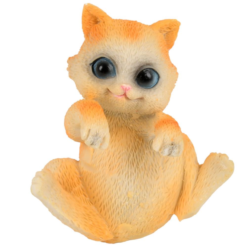 Декор для цветочного горшка Cat R34187 7 см Оранжевый