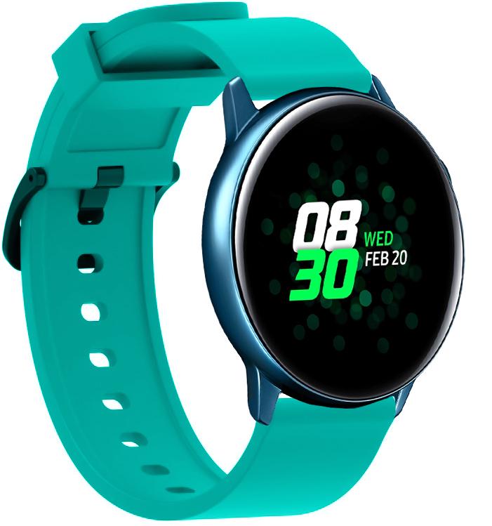 Ремешок силиконовый Like для Galaxy Watch Active 2/1 Turquoise (13354-32)