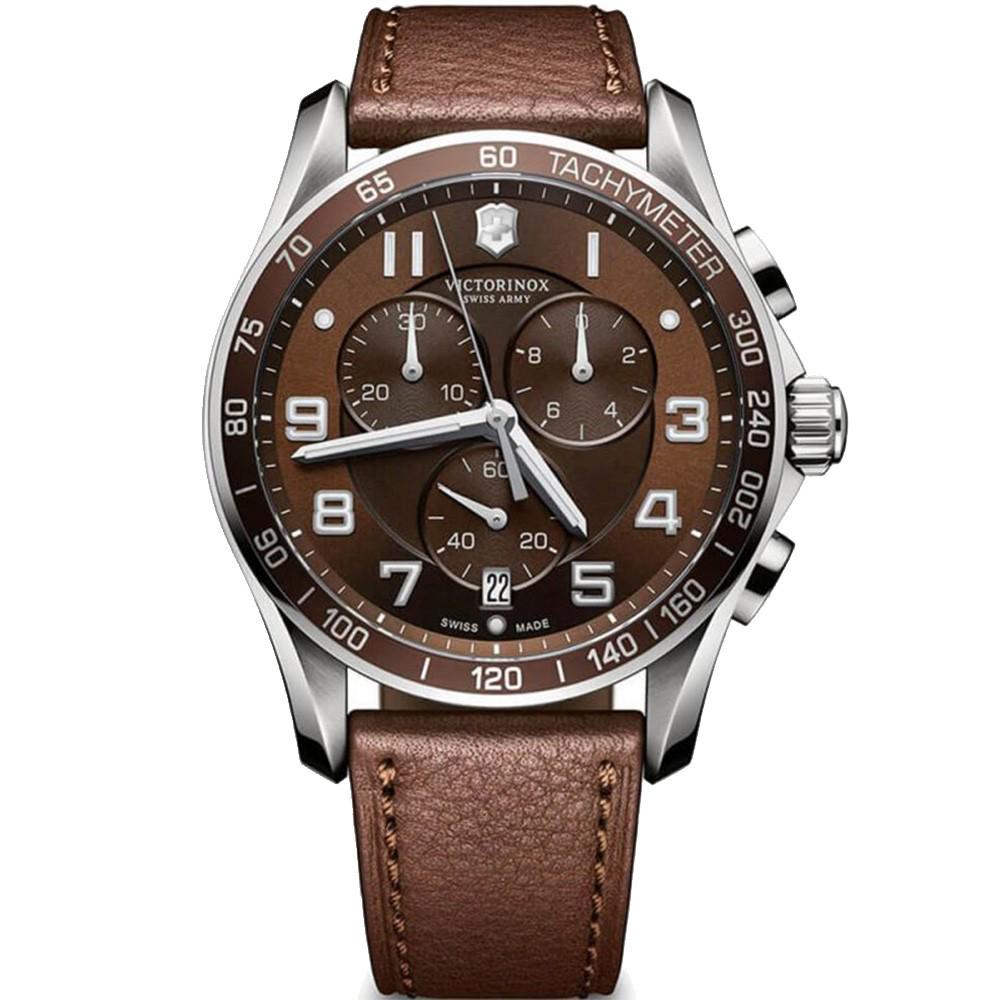 Наручные часы мужские Victorinox Swiss Army Chrono Classic Xls кварцевые Silver (V241653) Наручные часы мужские Victorinox Swiss Army Chrono Classic Xls кварцевые Silver (V241653)