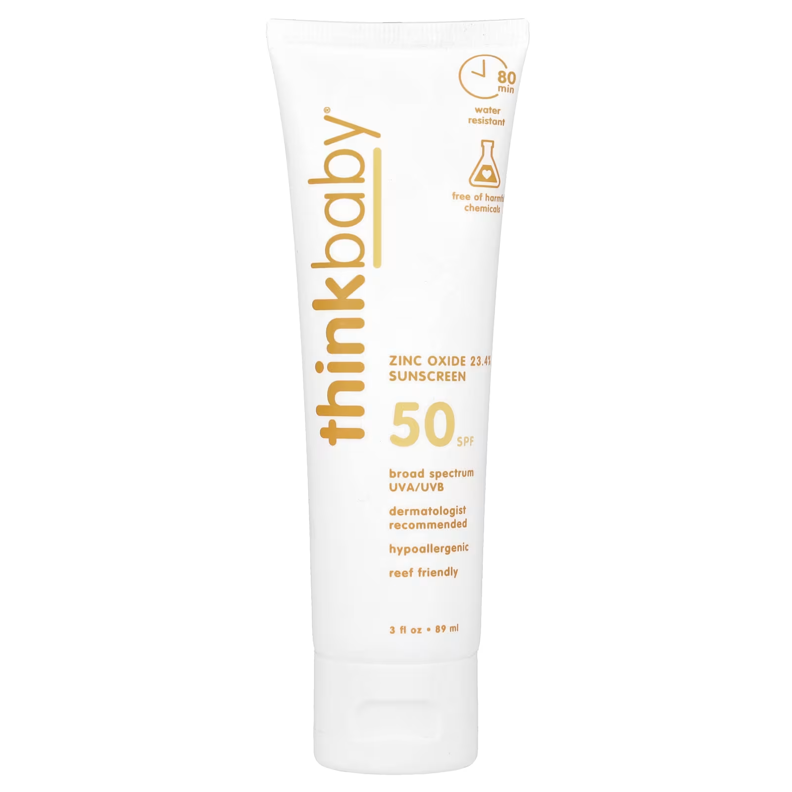 Сонцезахисний крем Thinkbaby SPF 50 89 мл