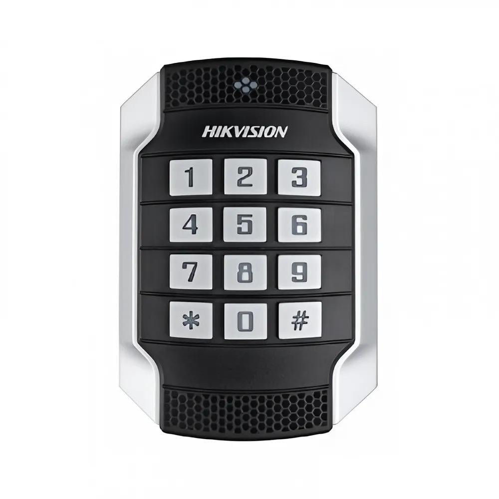 Считыватель доступа Hikvision DS-K1104MK Mifare RFID IP65 по карте и паролю (00-00000160)