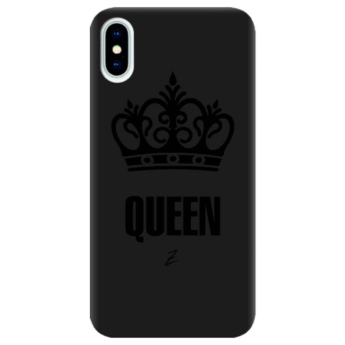 Силиконовый чехол Zorrov для Apple iPhone X - Queen (10290050153033600)