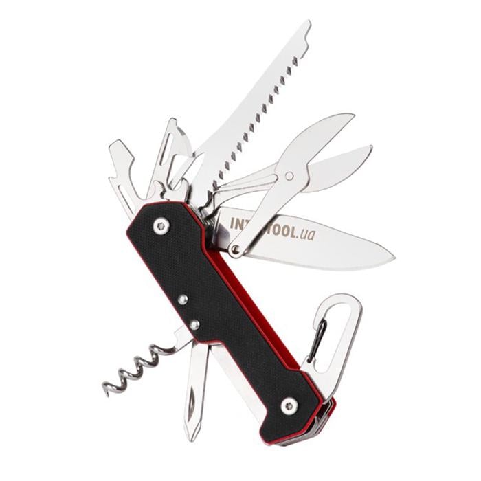 Багатофункціональний складаний ніж Intertool HT-0597