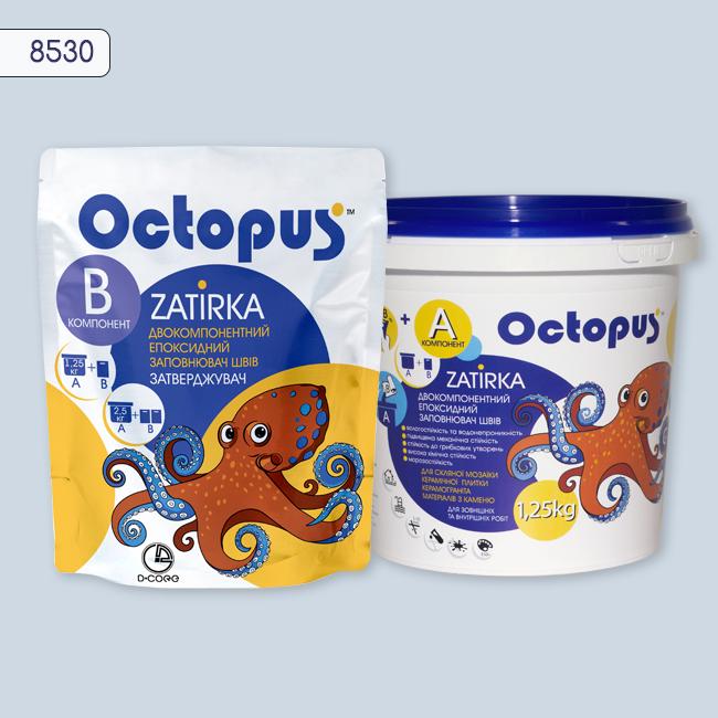 Затирка для плитки Octopus Zatirka 8530 эпоксидная 1,25 кг