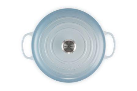 Кастрюля Le Creuset Evolution 6,7 л чугунная с крышкой Blue (21177284202430) - фото 4