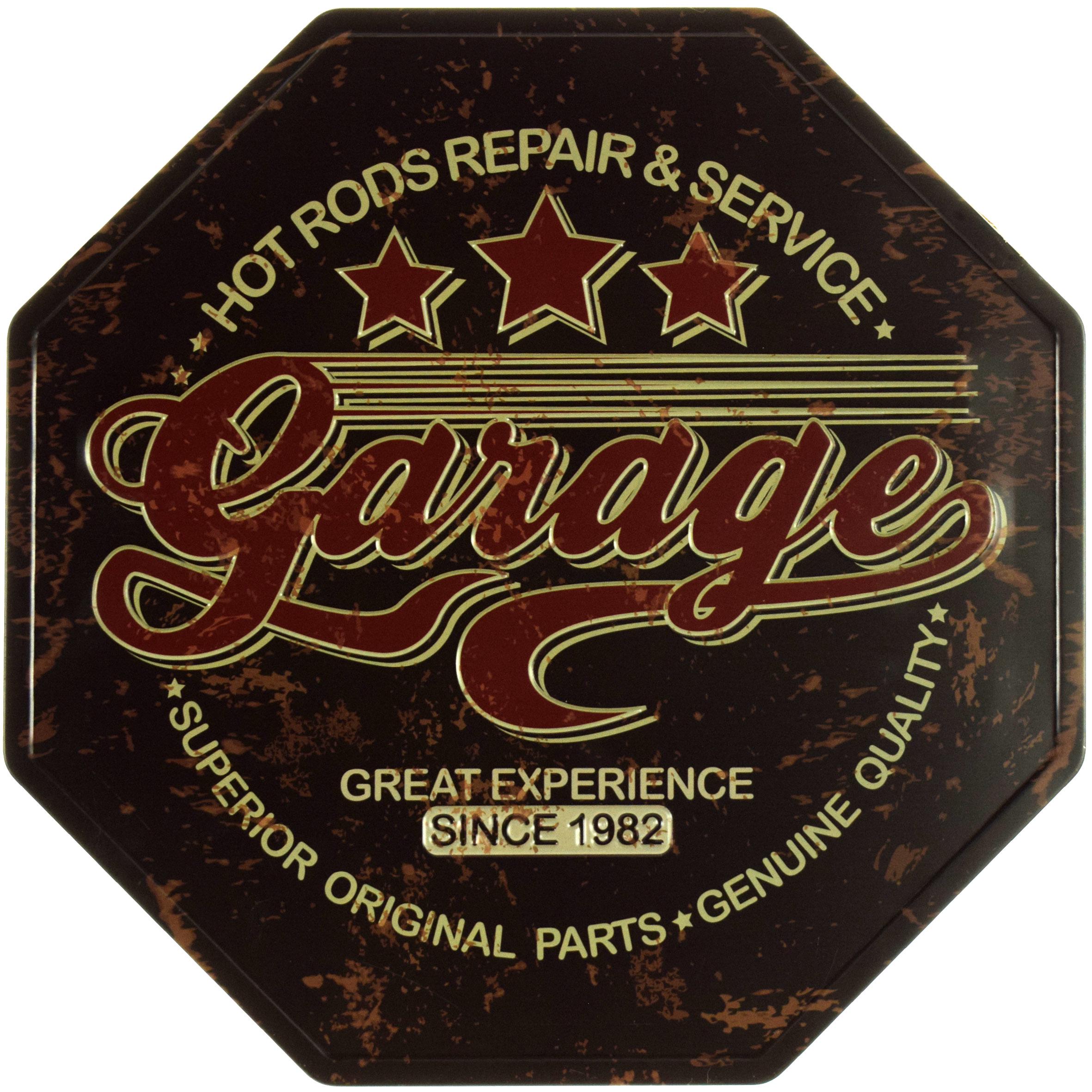 Табличка металева Гараж Великий Досвід/Garage Great Experience 30x30 см Табличка металева Гараж Великий Досвід/Garage Great Experience 30x30 см