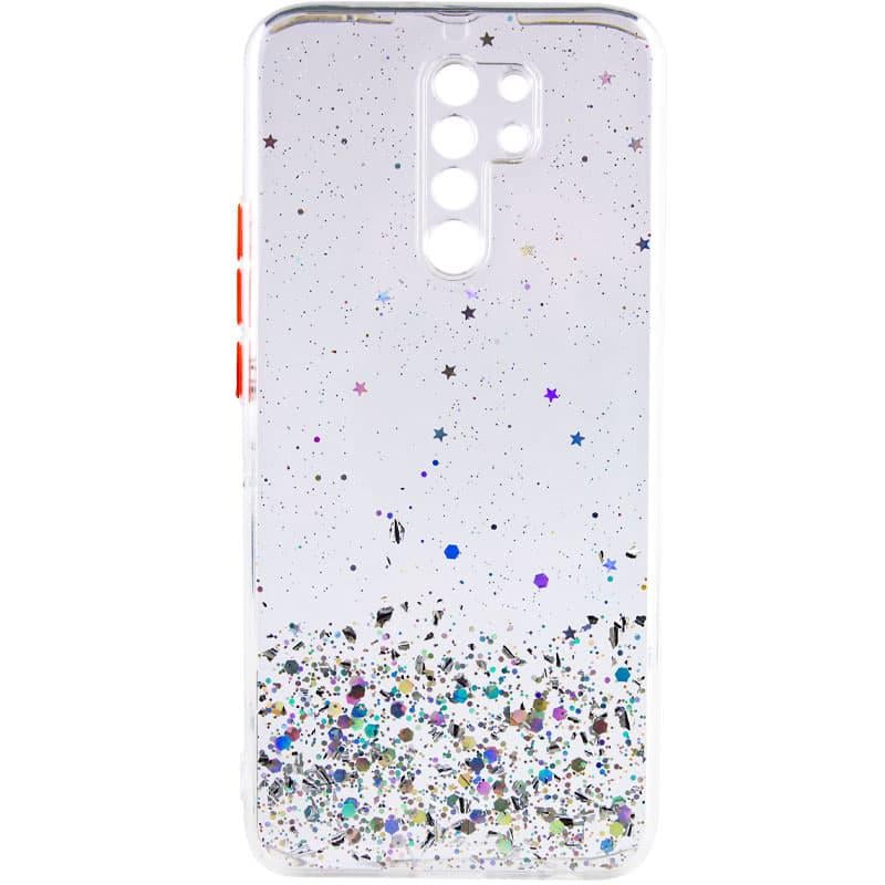 TPU чохол Spangle star із захистом камери для Xiaomi Redmi 9