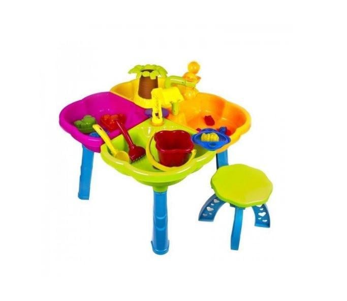 Столик пісочний KinderWay з набором та стільчиком (01-121)