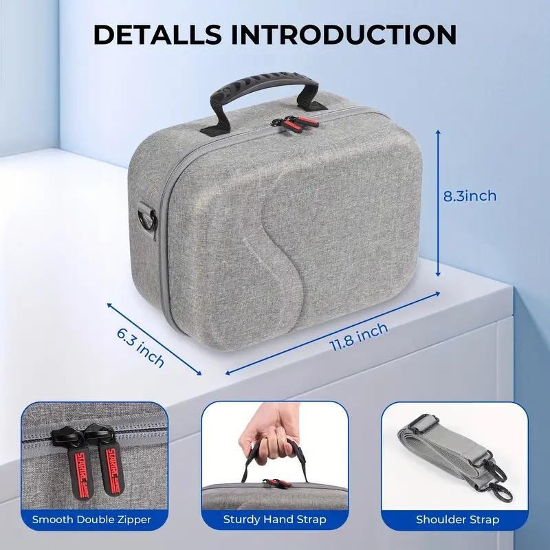 Чехол ударопрочный универсальный для Meta Quest 3/3S Grey (ACS-UUCMQ3gr) - фото 7 Чехол ударопрочный универсальный для Meta Quest 3/3S Grey (ACS-UUCMQ3gr) - фото 7