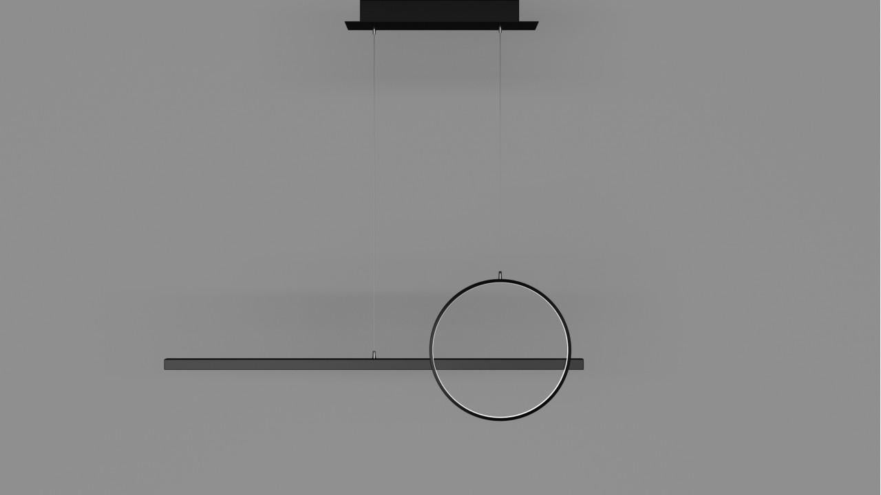 Светильник подвесной модерн MG Group Deko Sunset 1200х500 Black (10147474) Светильник подвесной модерн MG Group Deko Sunset 1200х500 Black (10147474)