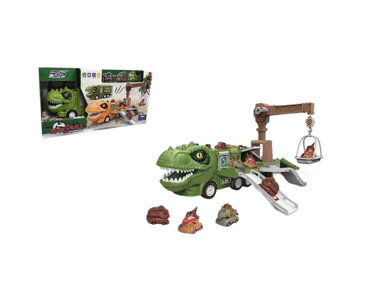 Парковка SJ 692 A-1 с инерционным механизмом подъемным краном 3 машинками 10 мелодиями