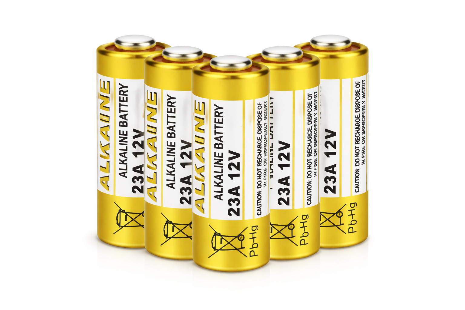 Батарейка щелочная 23A 12V 5 шт. в блистере (1011-839-00)