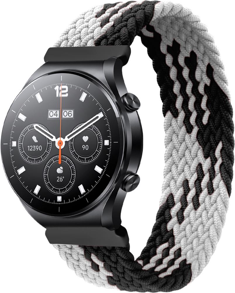 Ремешок Solo Loop Multi для Xiaomi Watch S1 (Active) 145 мм Black/White (33731-1E)