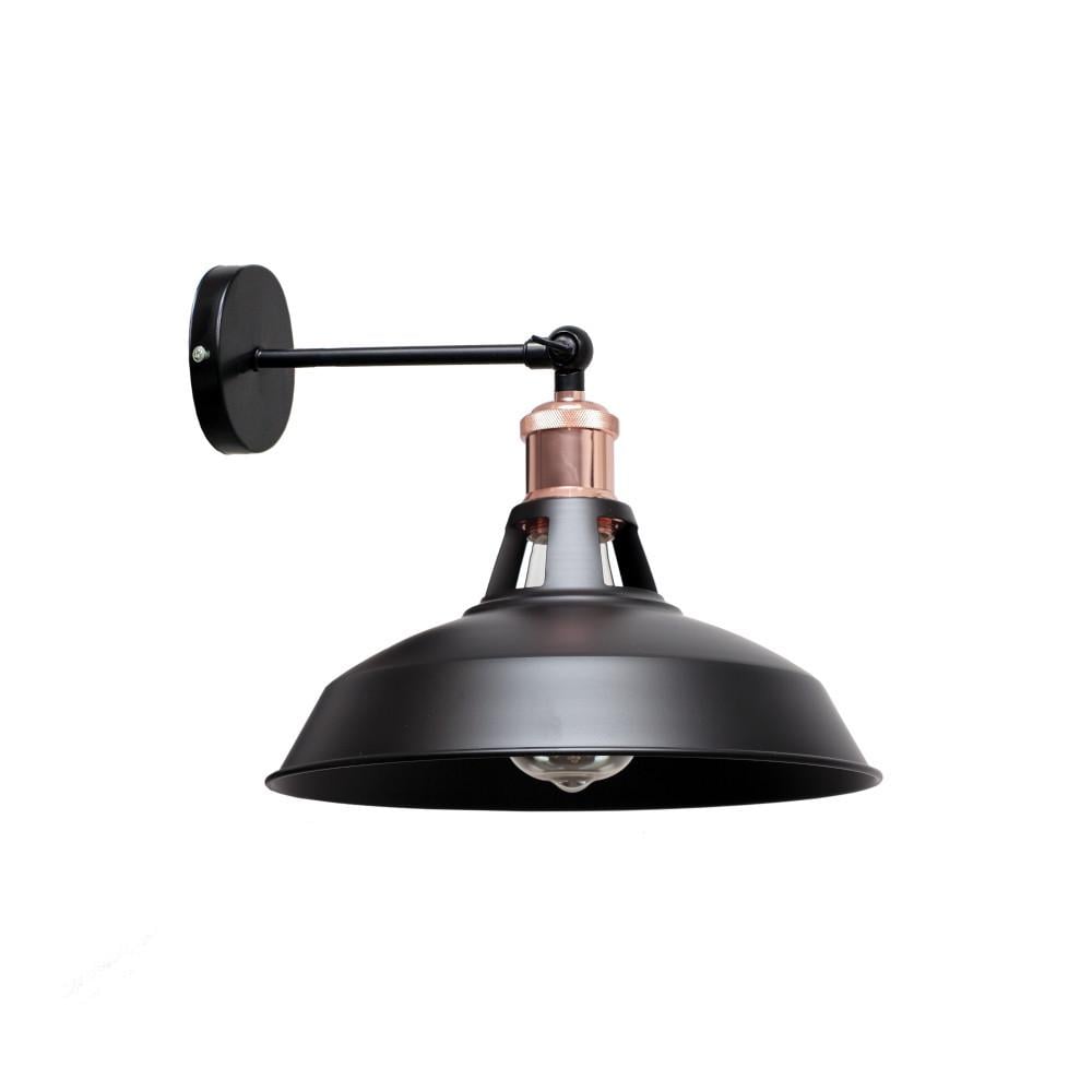 Бра в стиле лофт 752W6857F3-1 BK 270 Черный/Золотой