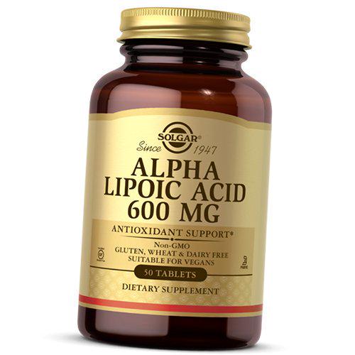 Кислота альфа липоевая Alpha Lipoic Acid 600 50 таблеток (70313004)