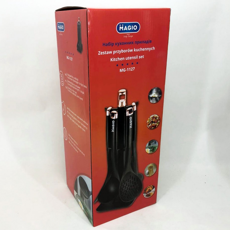 Набір кухонного приладдя Magio MG-1127 5 пр.(tf4811) - фото 7 Набір кухонного приладдя Magio MG-1127 5 пр.(tf4811) - фото 7