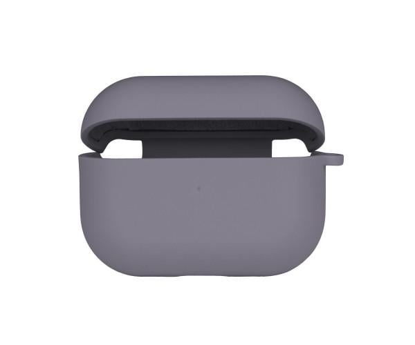 Чохол Silicone Case with microfibra для Airpods Pro 2 Lavender Grey - фото 1