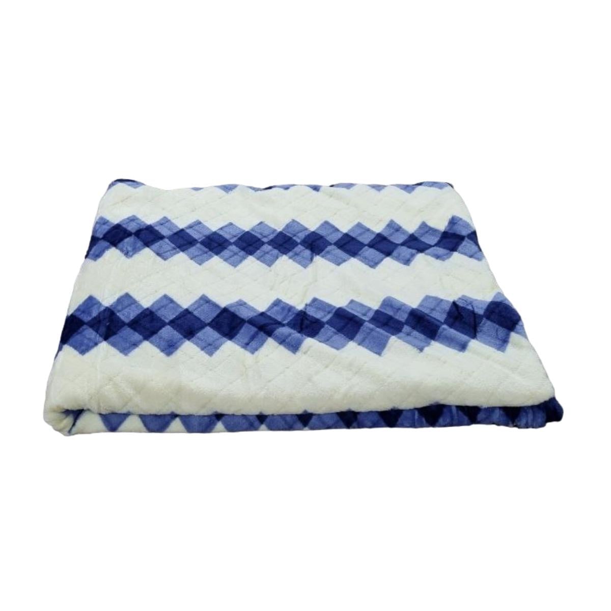 Плед KOLOCO Цветной ромб евро 200х220 см Синий (37749) Плед KOLOCO Цветной ромб евро 200х220 см Синий (37749)