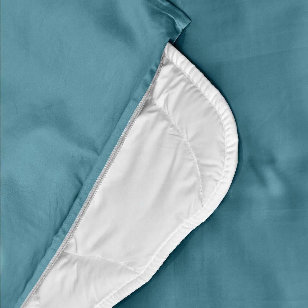 Комплект постельного белья евро IDEIA премиум сатин хлопок пододеяльник 200x220 см/2 наволочки 50x70 см Мятный (26847) - фото 10 Комплект постельного белья евро IDEIA премиум сатин хлопок пододеяльник 200x220 см/2 наволочки 50x70 см Мятный (26847) - фото 10