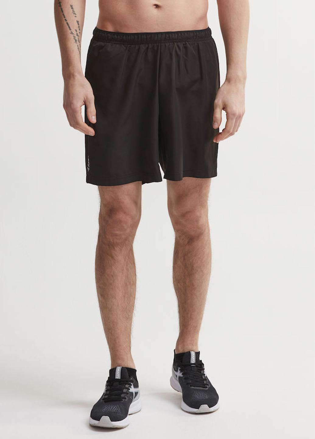 Шорты мужские для бега Craft Eaze Woven Shorts 1907052-999000 M Black (18407871) - фото 1