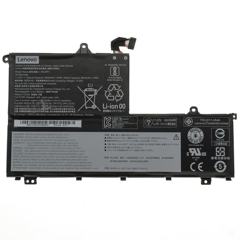 Аккумулятор для ноутбука Lenovo ThinkBook 14-IML 3950 mAh 11,52V (147292)