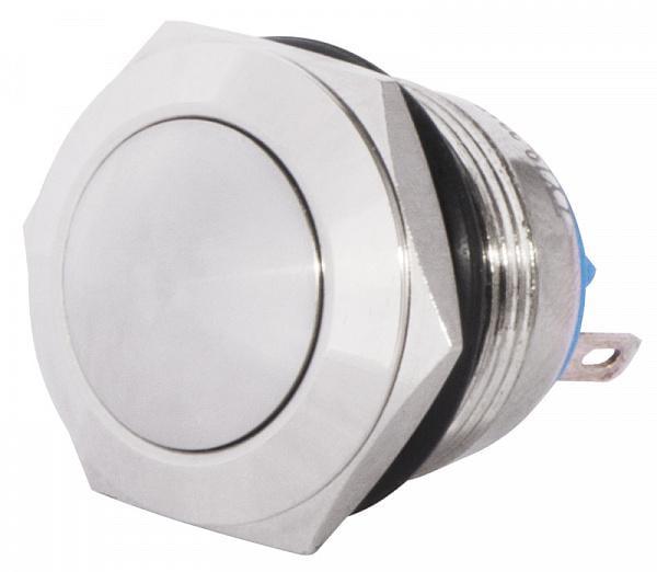 Кнопка металлическая АСКО-УКРЕМ 1НВ TY19-231P Pcb (A0140010107)