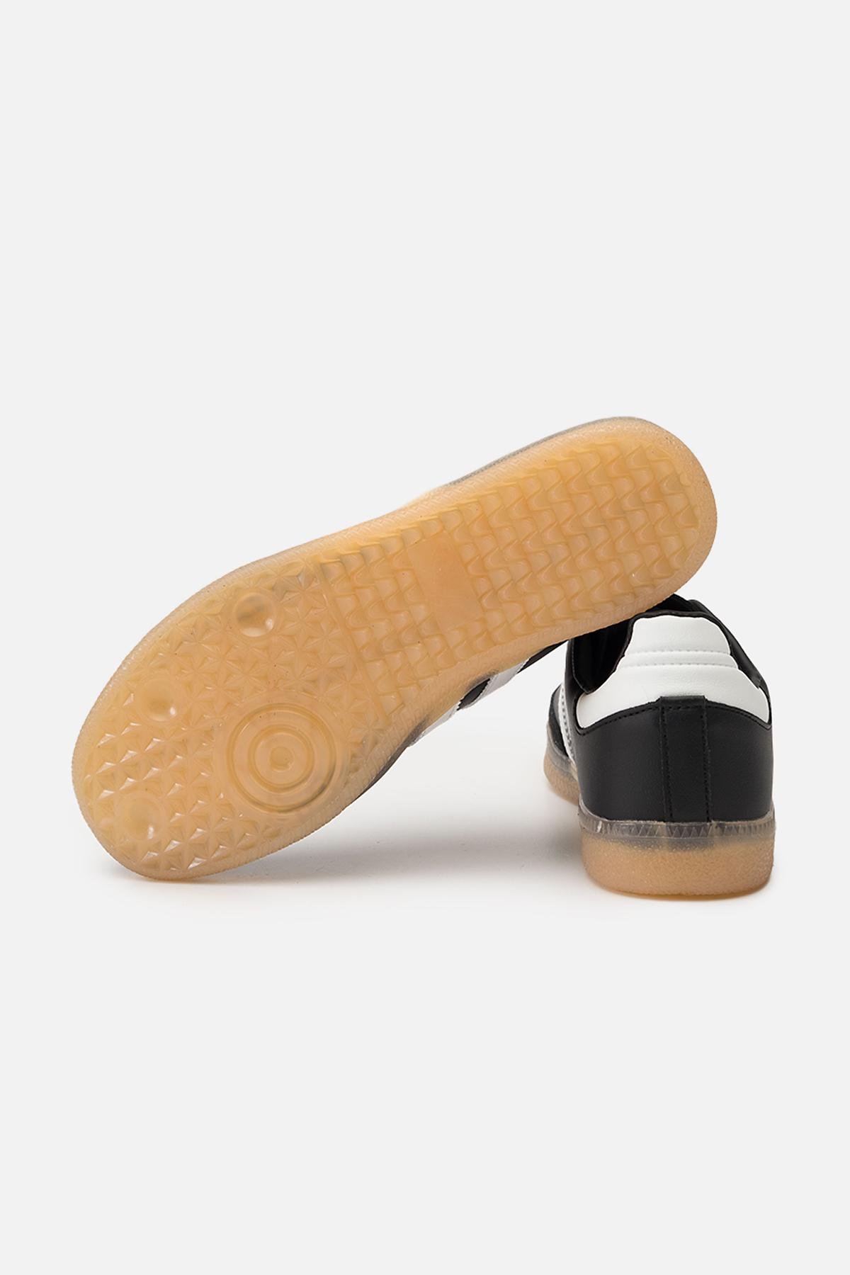 Кеди жіночі на плоскій підошві р. 35 Чорний (SKT001032420) - фото 5