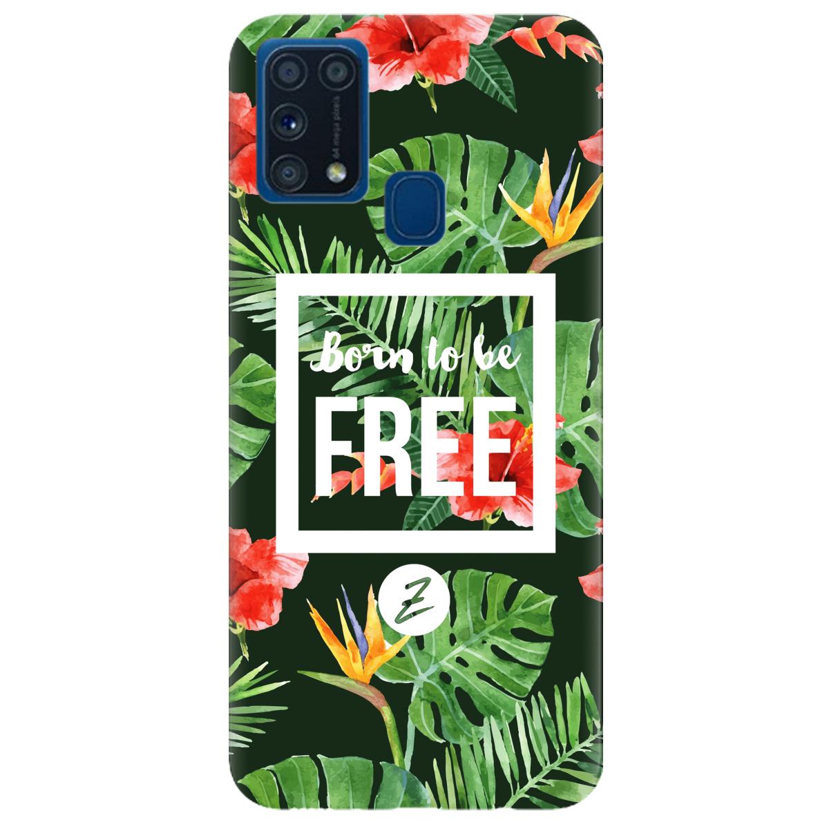 Силіконовий чохол Zorrov для Samsung Galaxy M31 - Born to be free (14190040034097409)